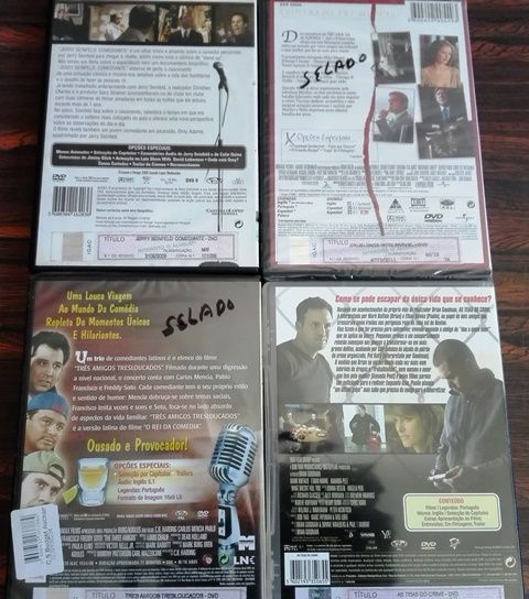 Vários filmes DVD novos (alguns selados), como novos