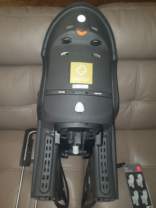 Fotelik rowerowy odchylany Hamax Siesta na kluczyk