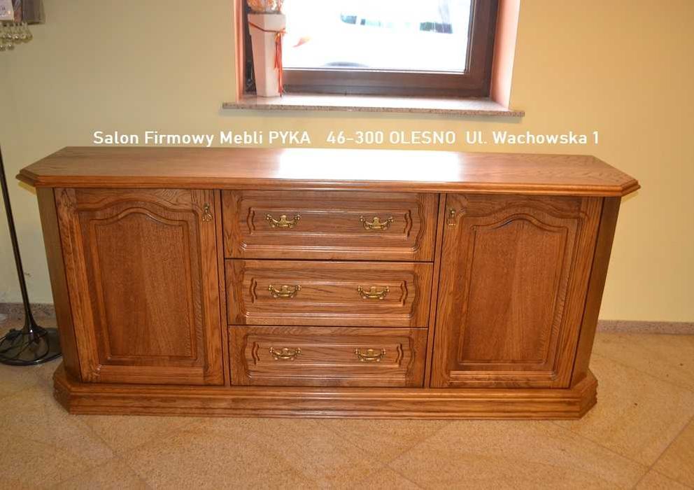 Nowa Komoda 200 cm KINGA / Dąb Rustikal / -30 % Wyprzedaż /  PRODUCENT Pyka Salon Olesno WACHOWSKA 1