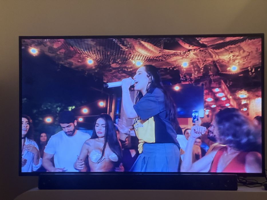 Smartv Samsung com 55 polegadas