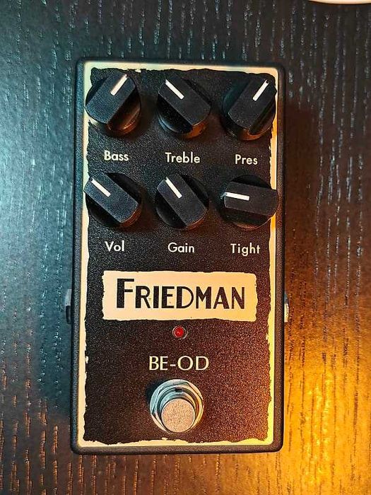 Friedman BE OD overdrive _ distortion (novo, na caixa, com garantia)