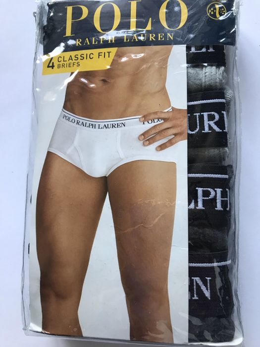 Bokserki - slipy meskie RALPH LAUREN 4 pak S