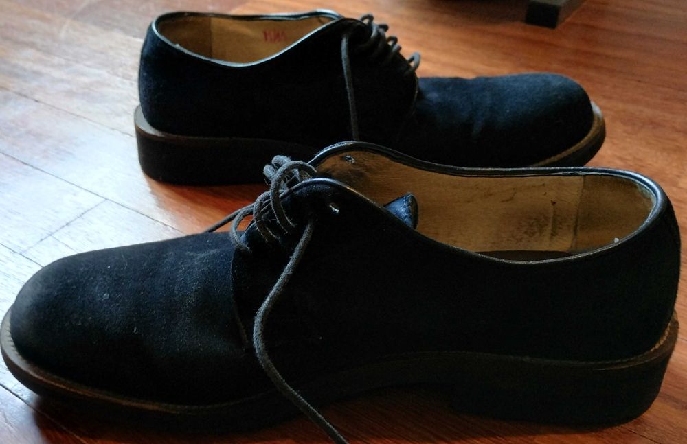 Sapatos Pele Homem 43 Azuis Classicos Cordoba