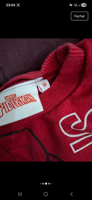 Lote roupa tam.3anos