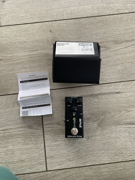 Гітарна педаль ефектів Saphue Ultimate Drive Distortion