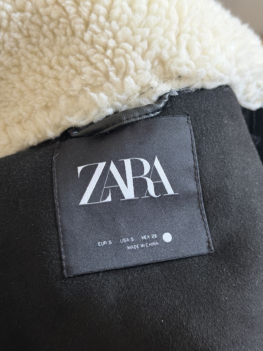Куртка ZARA ZW COLLECTION з екохутра