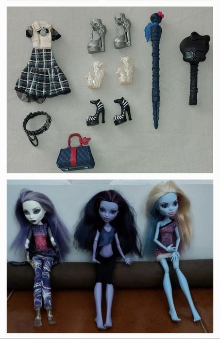 Bonecas Monster High, Heidi, Nancy e/ou Barbies e outras...