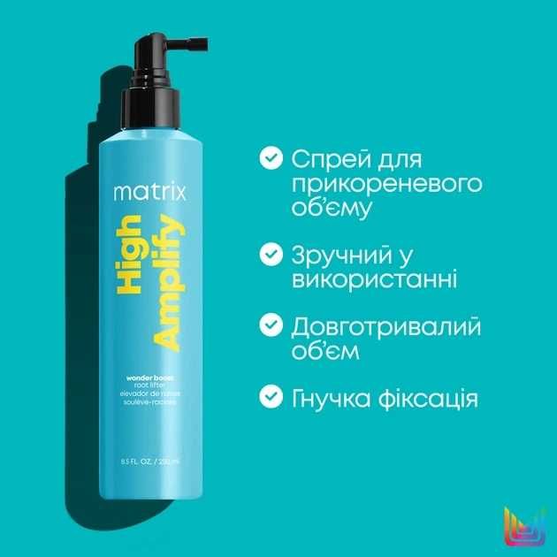 Matrix Total Results High Amplify для надання об'єму тонкому волоссю