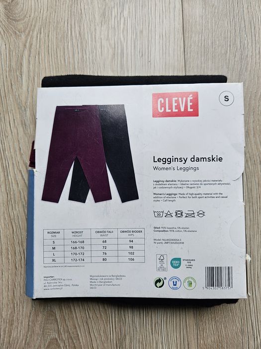 Leginsu damskie Cleve r.S