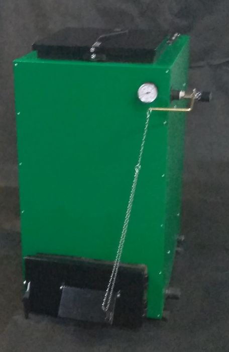 Твердотопливный котел, длительного горения, шахтний, котел Холмова