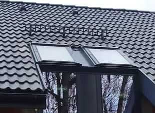 Płotek przeciwśniegowy 2m antracyt - płotki, drabinka śniegowa ŚLĄSK