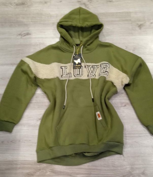 Bluza damska nowa włoska ocieplana