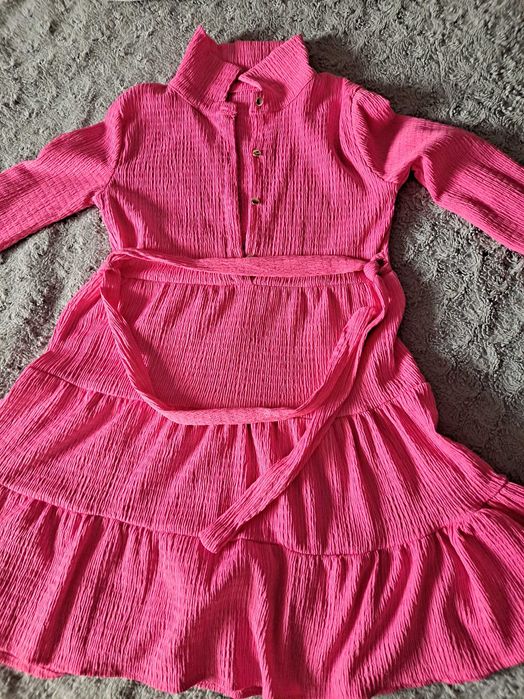 Śliczna muslinowa sukienka dla dziewczynki