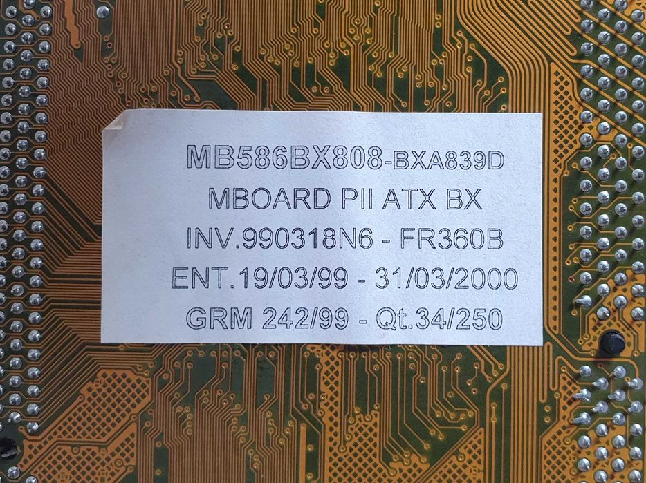 Motherboard BXA839D 35 - 8839 - 01, ATX BX - PII64740304881281124