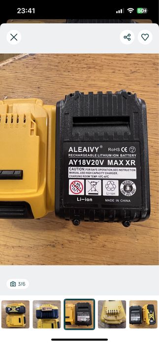 Bateria Dewalt AY18V20V Max XR 20V 8Ah - NOVO