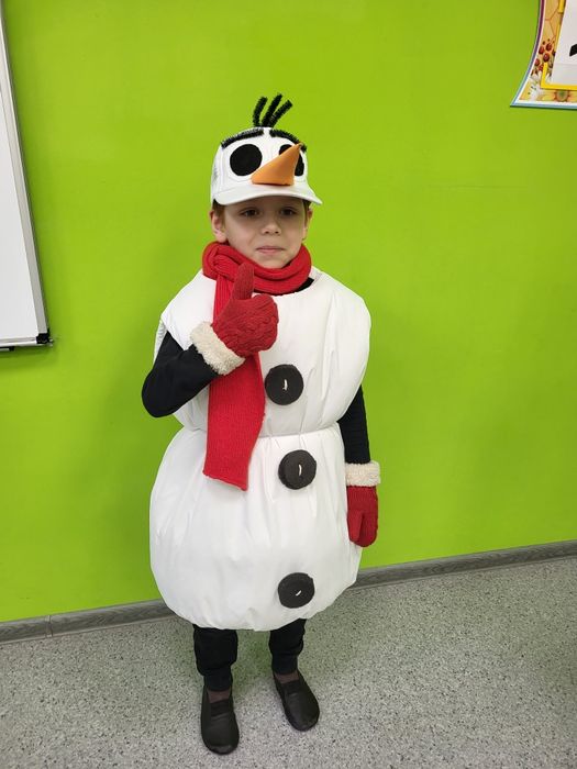 Костюм сніговика 116-122
