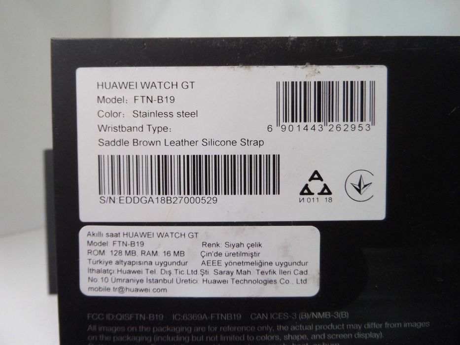 Smartwatch Huawei Watch GT FTN-B19