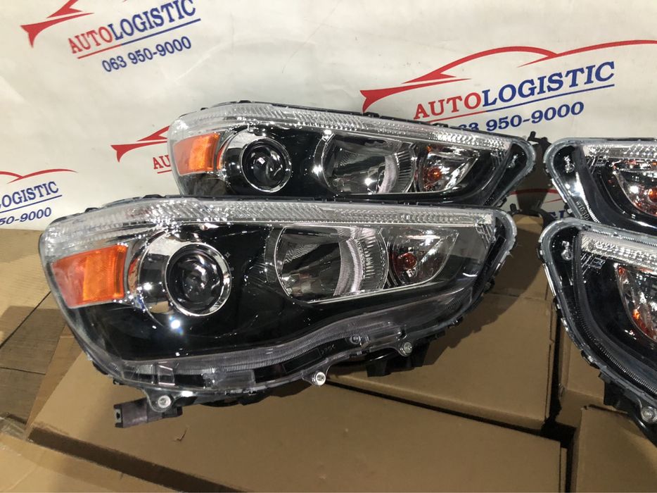 Outlander ASX  аут3 Фара черная аутлендер асх