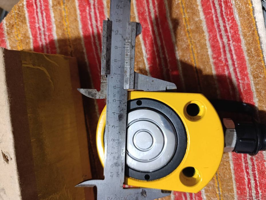 Домкрат гидравлический ДН20П12 низкий (пружинный возврат штока