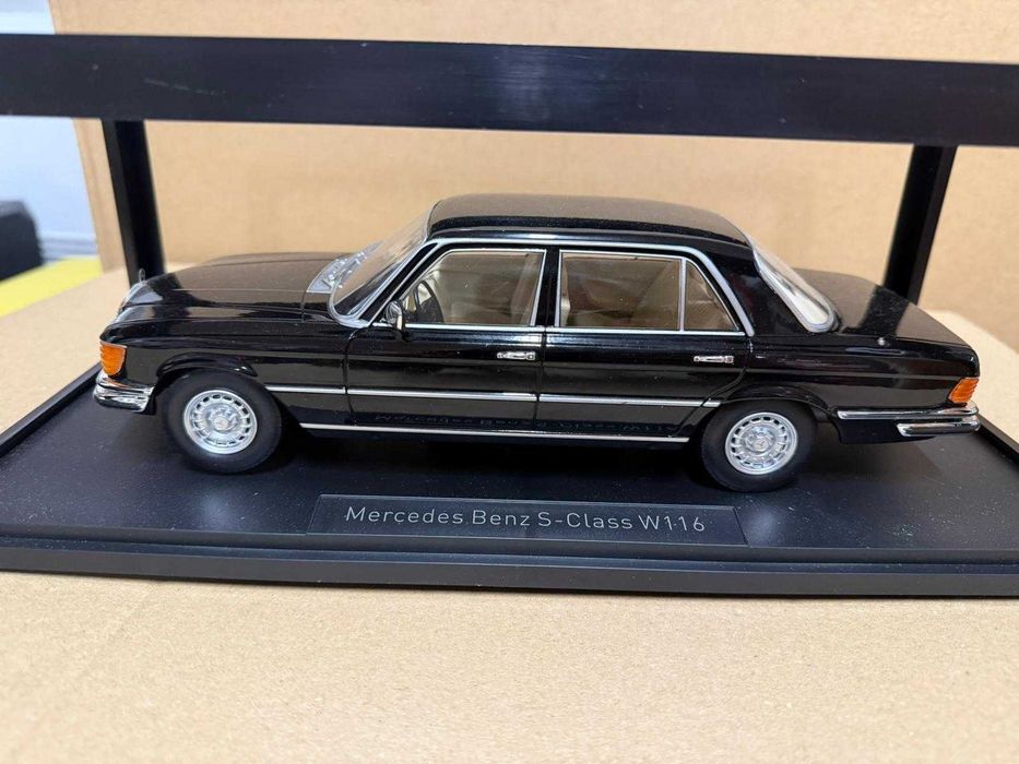 Mercedes Benz 450 SEL 6.9 - W 116 - czarny - iScale 1:18