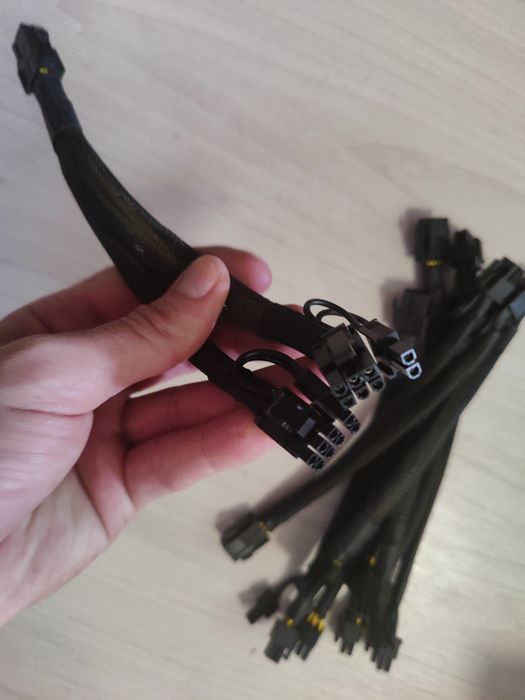 Sata molex Живлення gpu 6 8 pin