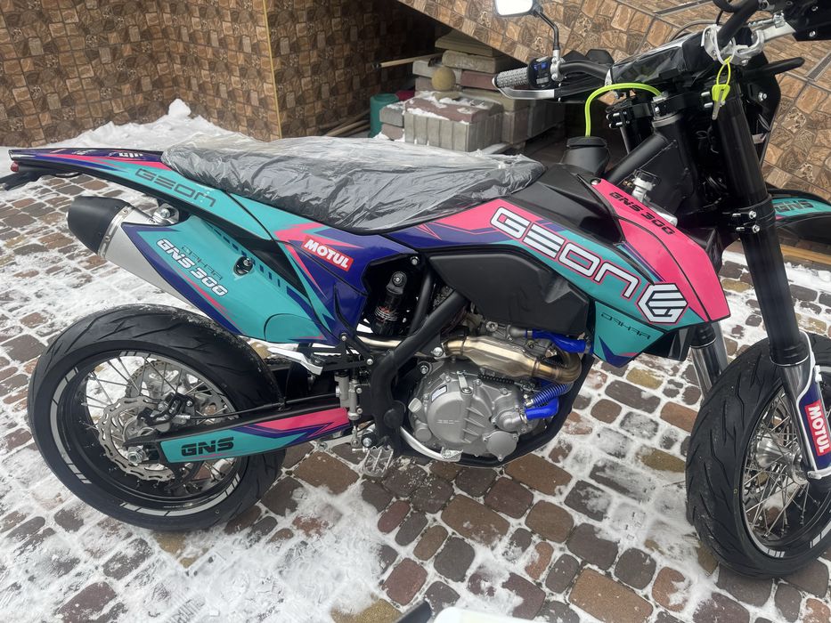 Мотоцикл Geon GNS 300 NB Motard 17/17 6 ст кпп