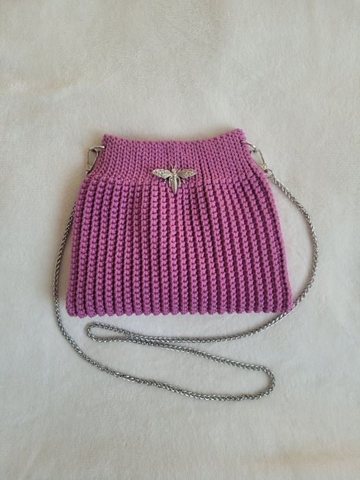 Torebka handmade ze sznurka