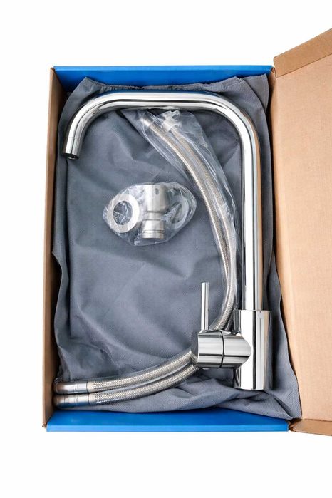 Змішувач для кухні Champion SUS-011-G нержавіюча сталь