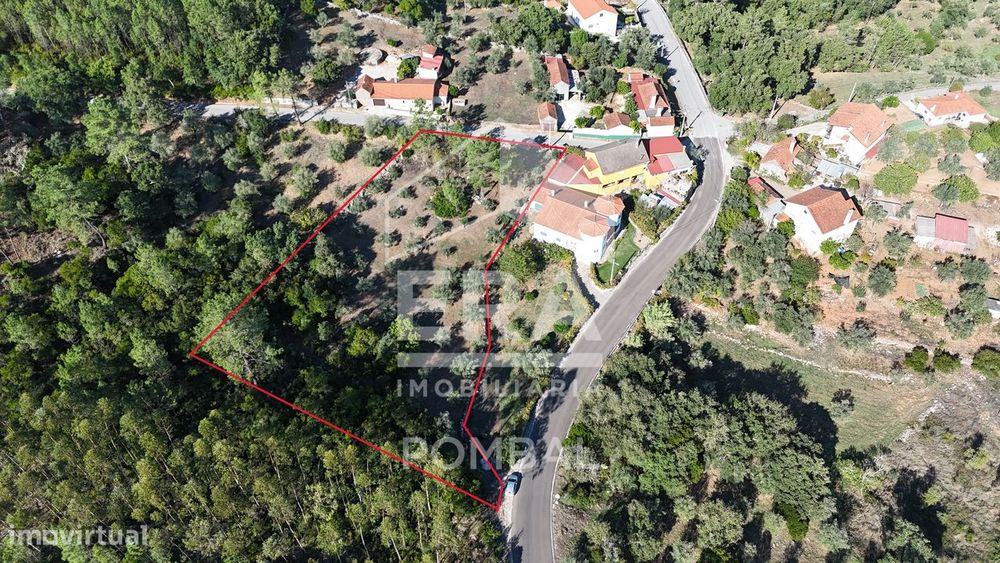 Terreno com 2450m2 para construção em Ansião