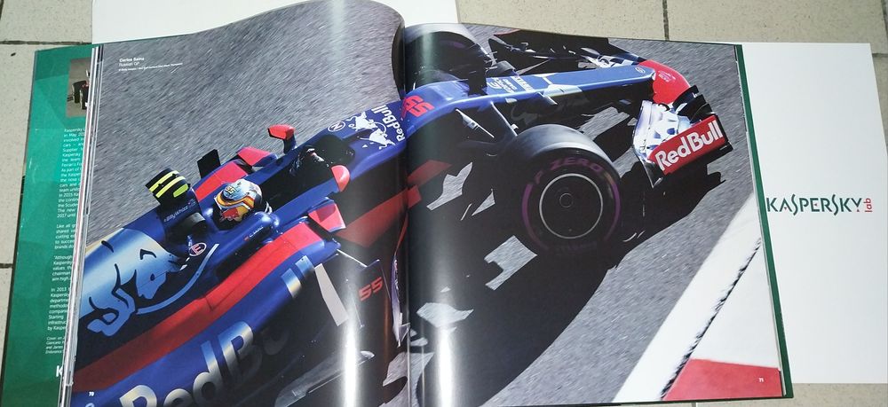 Livro formula 1 kaspersky
