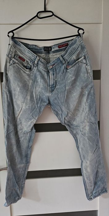 Dolce gabanna spodnie 36 jeansy niebieskie armani boss gucci tommy