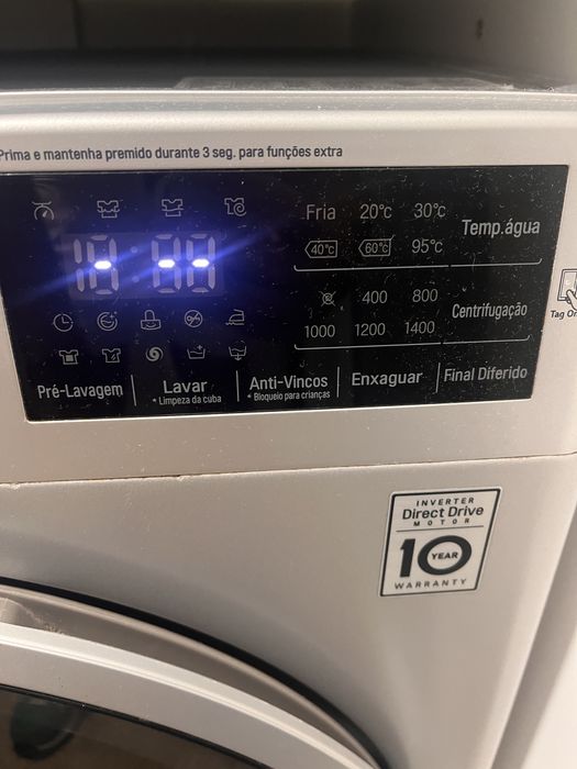 Maquina Lavar roupa LG 8kg