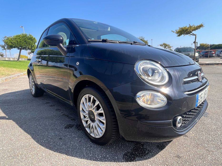 FIAT 500 2019 1.2cc 69cv Dualogic (cx automática) *** 60 000km *** NACIONAL