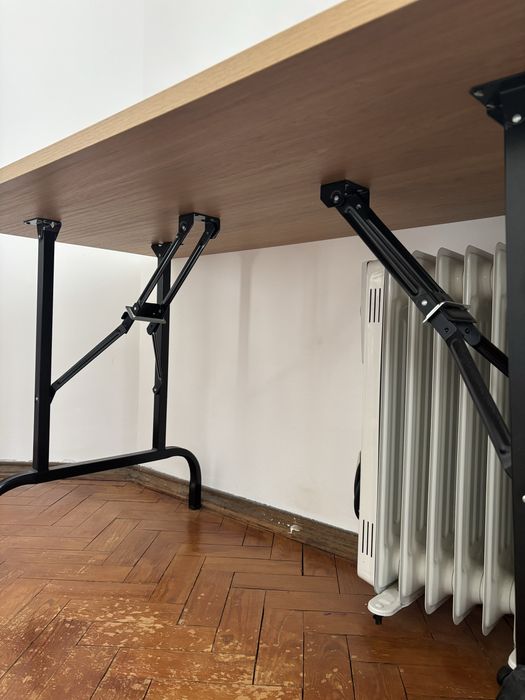 Secretária / Mesa Dobrável 140x69 cm – Estilo Moderno