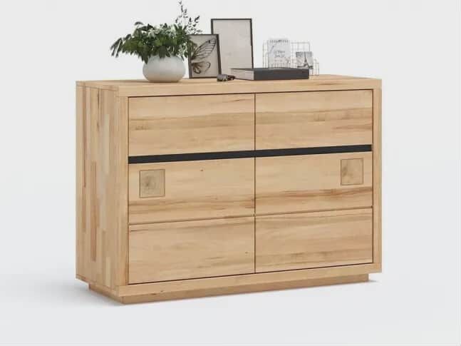 Komoda drewniana NOWA. Krótka, ciche domykanie