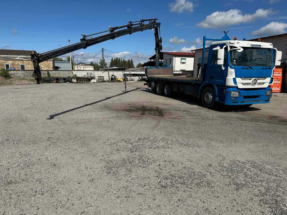 Маніпулятор Hiab 166 на базі Mercedes-Benz Actros 360