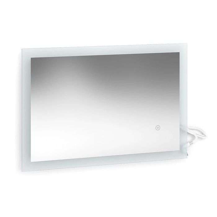Lustro łazienkowe LED Vicco 60 × 40 cm – z dotykowym włącznikiem