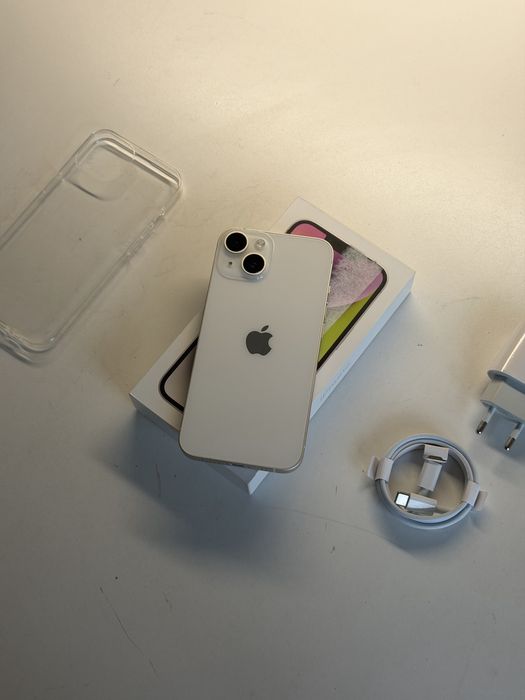 iPhone 14 128gb biały bateria 100% komplet