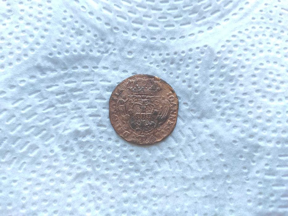 Moeda III Reis 1737 (RESERVADA)