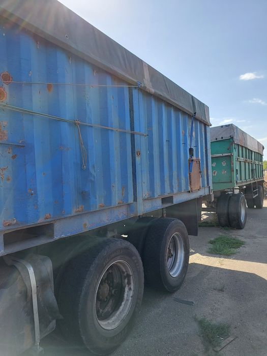 Камаз 53212 с прицепом СЗАП 8352 вобщем 20т