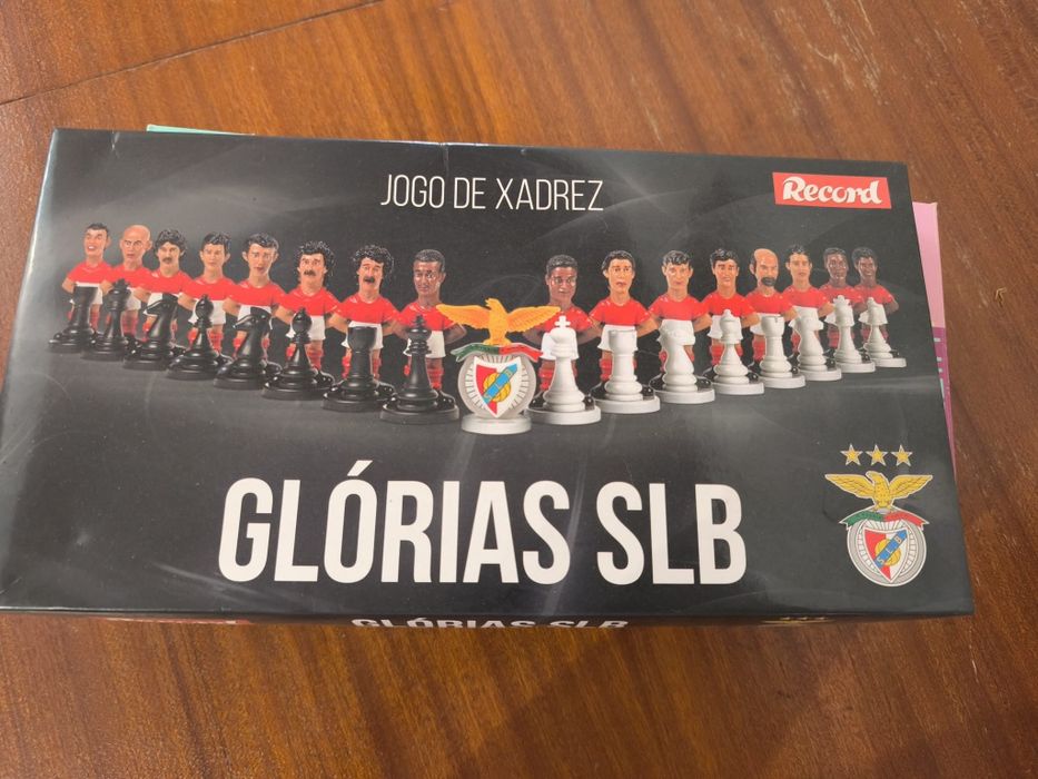 Jogo Xadrez Benfica completo ORIGINAL