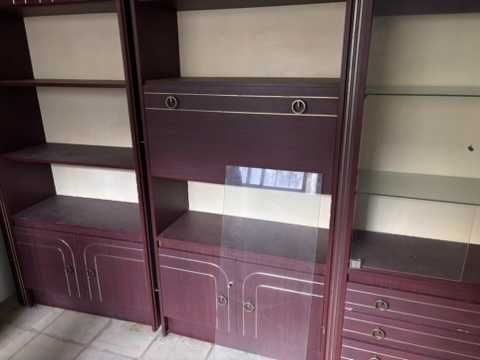 Móveis de arrumação de cozinha ou sala de estar 2m x 1m