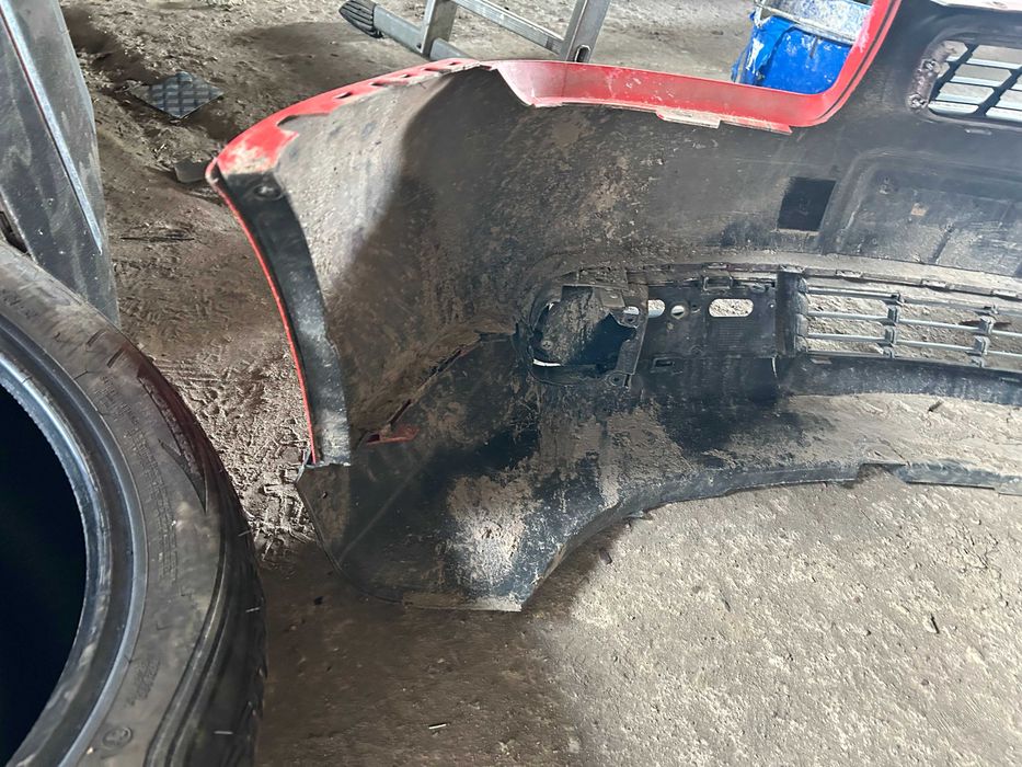 Audi A3 8L LIFT 00-03 zderzak przedni kompletny + grill / LY3H / czerwony