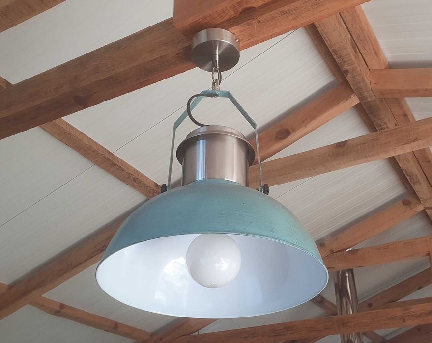 Candeeiro luminario industrial vintage