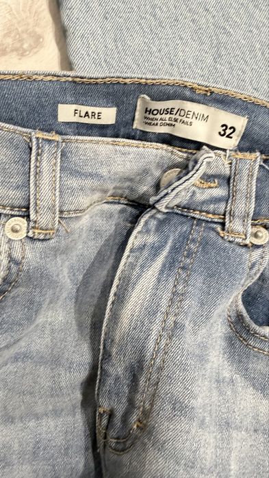 Продам джинсы Zara 34 , House 32 (клеш), mango 34