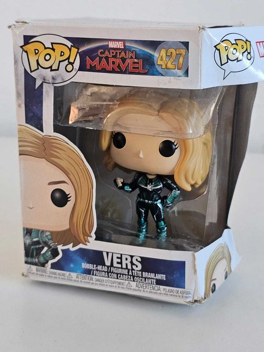 Funko POP 427 Captain Marvel figurka Vers