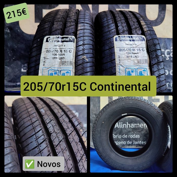 Pneus novos 205/70r15C 215/75r16C