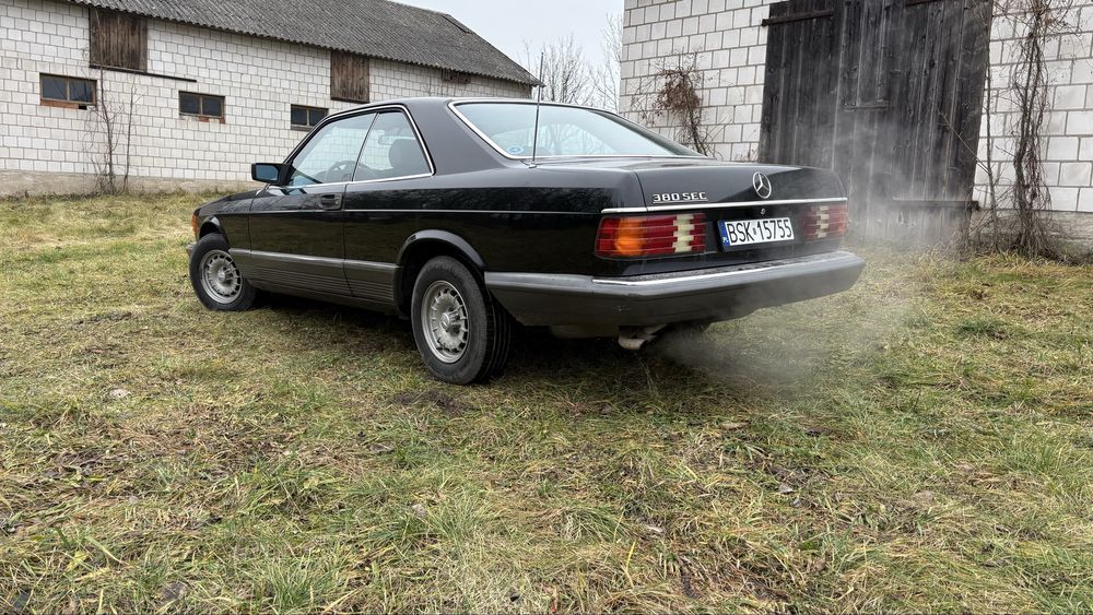 Mercedes SEC380 Sprowadzony Zarejestrowany