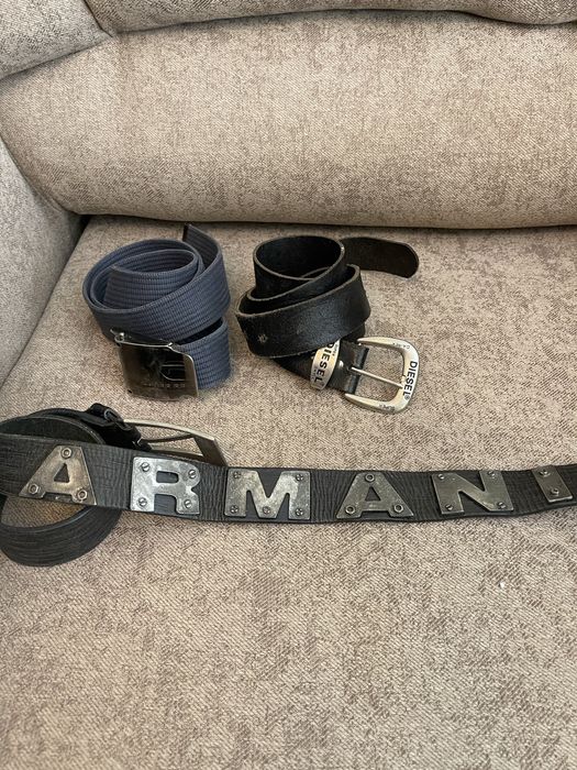 Ремні G-Star , Diesel , armani ‼️