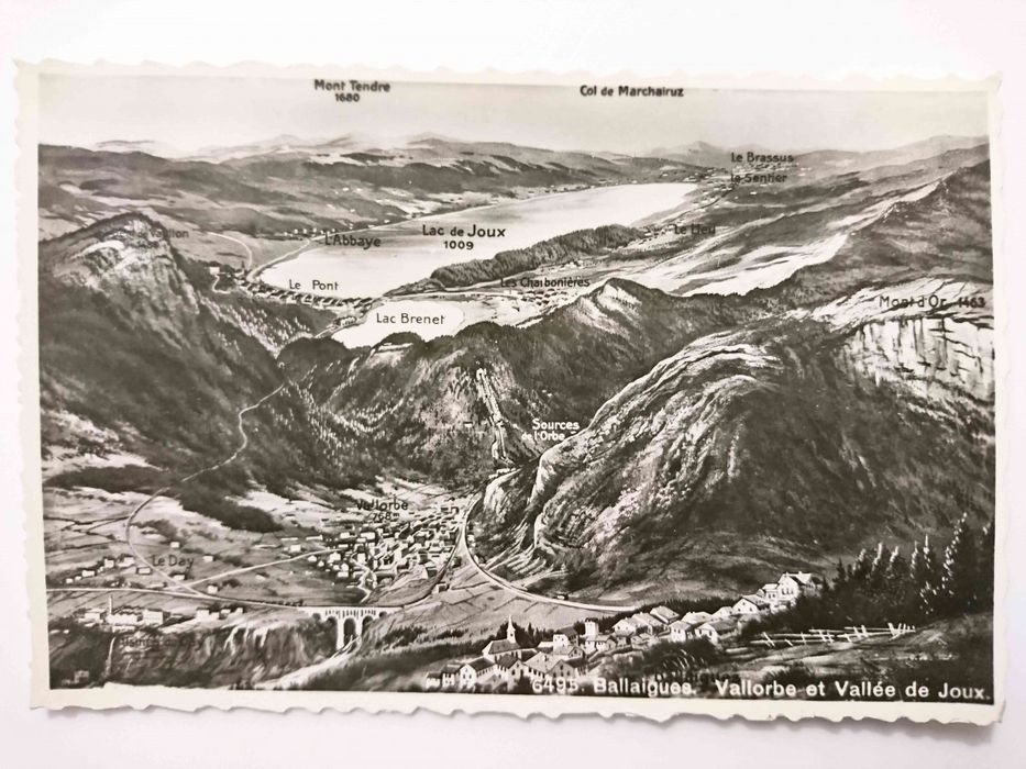 Ballaigues. Vallorbe Et Vallee De Joux